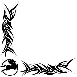 Décors Vitre Tribal Logo IVECO