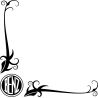 Motif floral Logo Benz