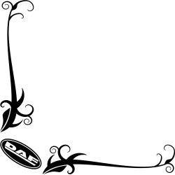 Motif floral Logo DAF Ovale