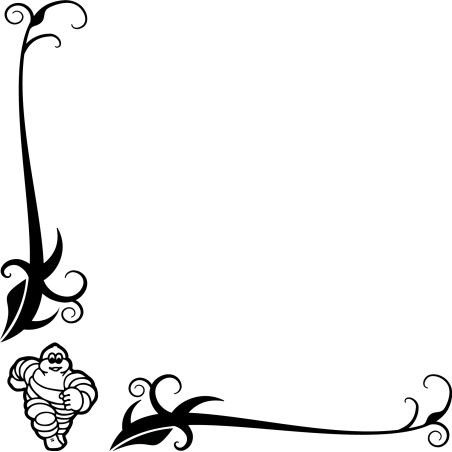 Motif floral Logo Michelin