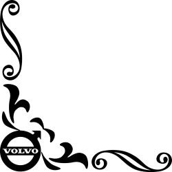 Stickers Décoratif Logo Volvo Simple