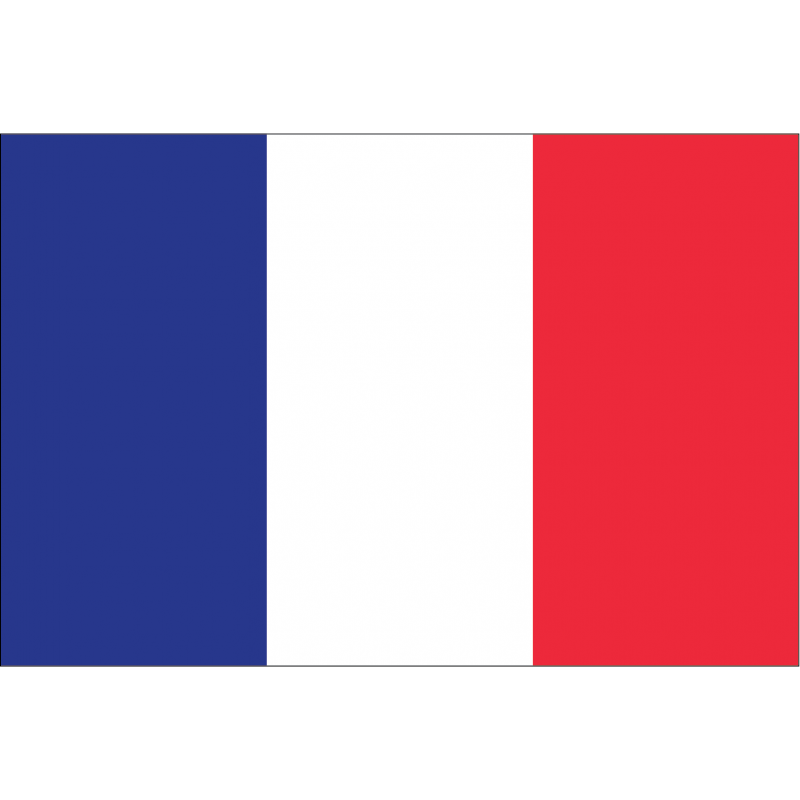 Stickers drapeau France Simple