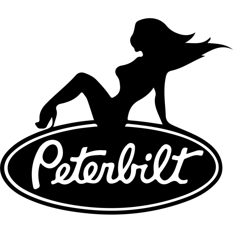 Stickers Logo Peterbilt Femme