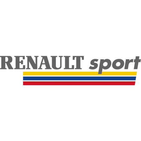 Stickers Renault Sport couleurs