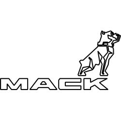 Stickers Mack camions