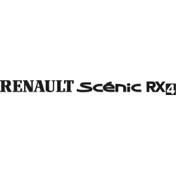Stickers Renault Scénic RX4