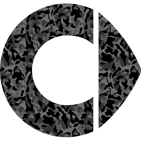 Stickers Logo smart camouflage foncé