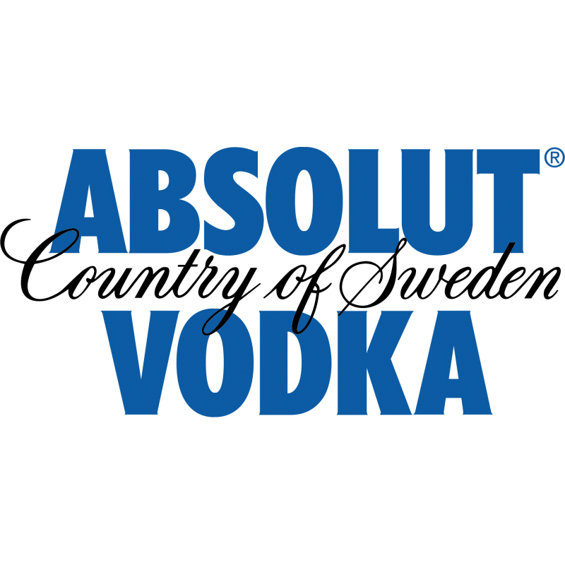 Stickers Absolut Vodka country of sweden