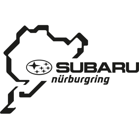 Stickers Subaru Nurburgring