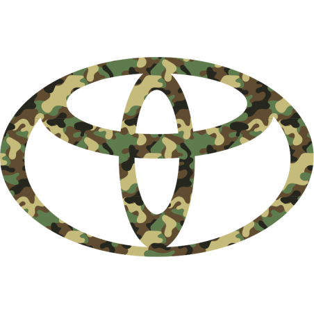 Stickers Toyota camouflage