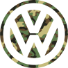 Stickers Volkswagen Camouflage