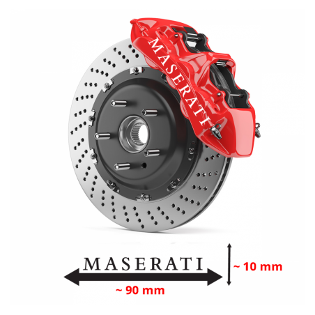 4 x stickers de freins maserati