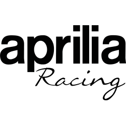 Aprilia racing cursive