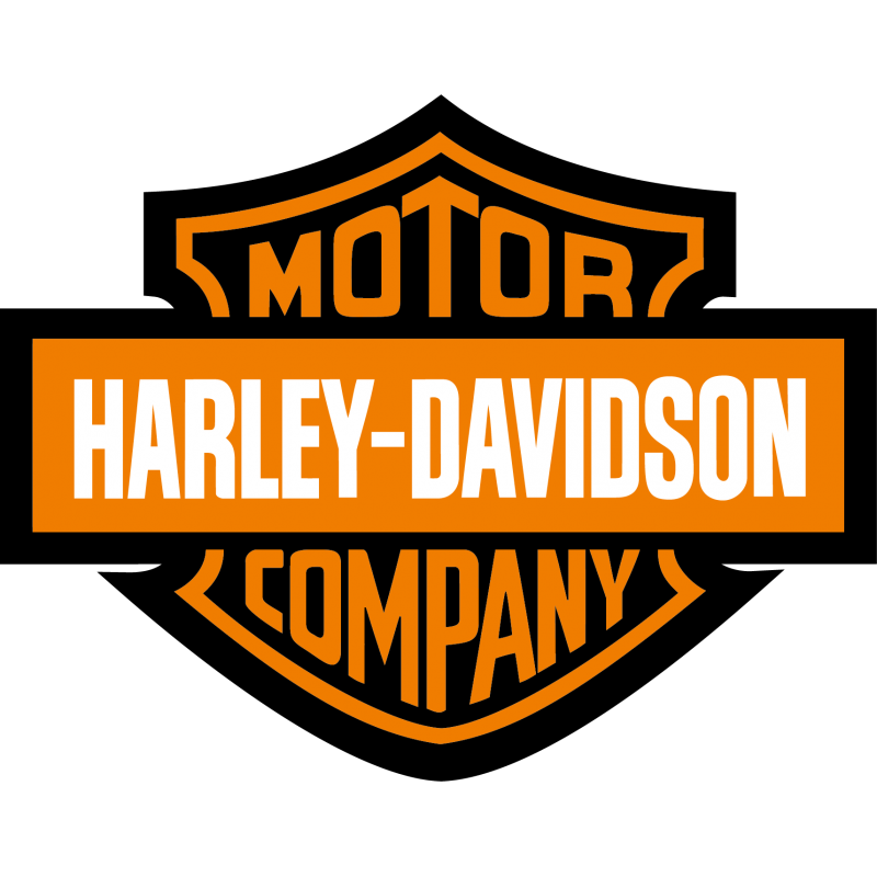 Superbe stickers Logo Harley Davidson classic pour votre Harley-Davidson