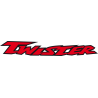 Honda Twister rouge et noir