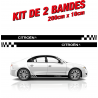 Kit de bandes latérales droites Citroën