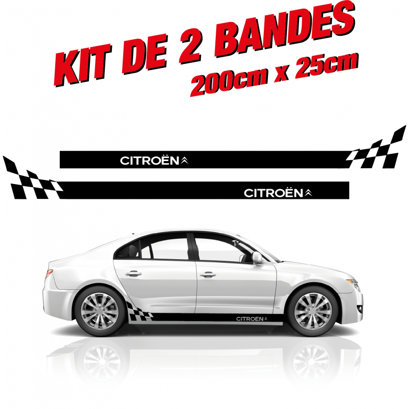 Kit de bandes latérales Citroën