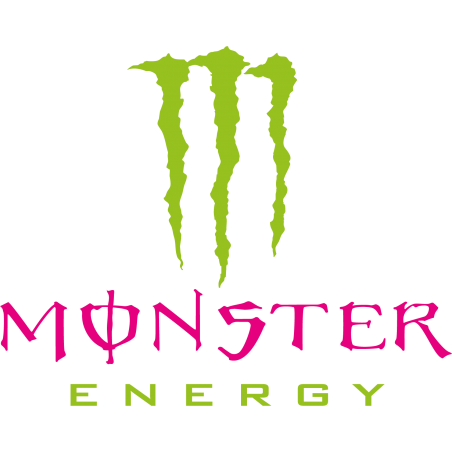 Stickers Monster energy rose