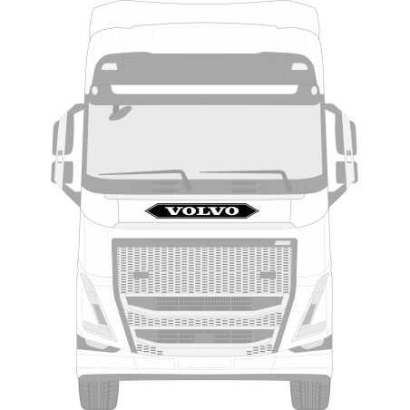 Stickers Plaque de lissage Volvo FH4/5