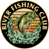 STICKERS RIVER FISHING CLUB
