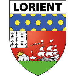 Stickers Blason Lorient...