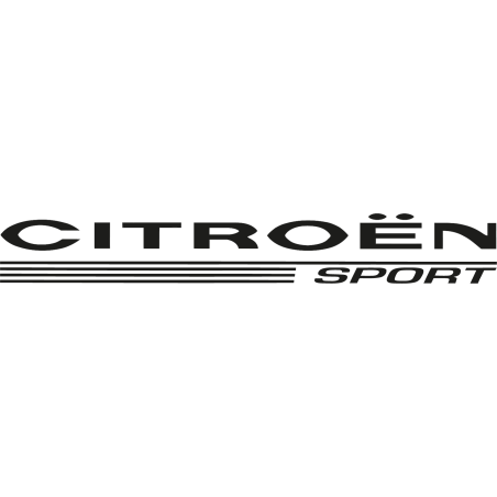 Stickers Logo Citroen sport