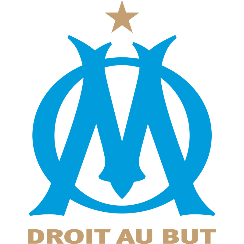 Stickers Olympique de Marseille Couleur